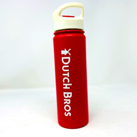 Dutch Bros Dining Dutch Bros Flow Insulated Red Travel Tumbler 2oz